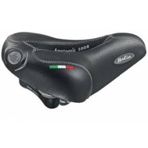 SELLA CICLO 260x200 CON FORO CON ELASTOMERI SENZA MORSETTO - MONTEGRAPPA "Venus"