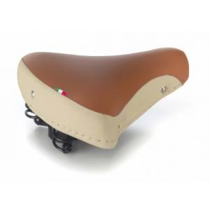 SELLA CICLO 265x215mm. *PANNA/MIELE* - MONTEGRAPPA Fold Bicolore