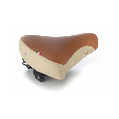 SELLA CICLO 265x215mm. *PANNA/MIELE* - MONTEGRAPPA Fold Bicolore