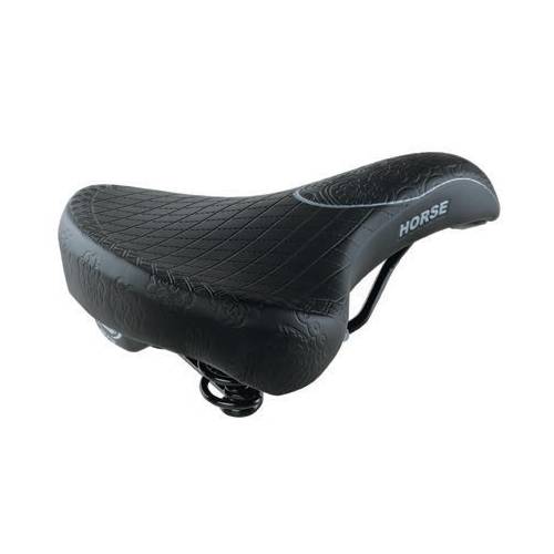SELLA CICLO 270x220mm. CITY *NERO* - MONTEGRAPPA "Horse"