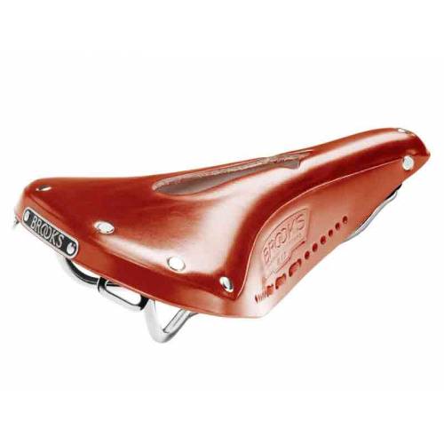 SELLA CICLO 275x175mm. *MIELE*  - BROOKS B17 Carved