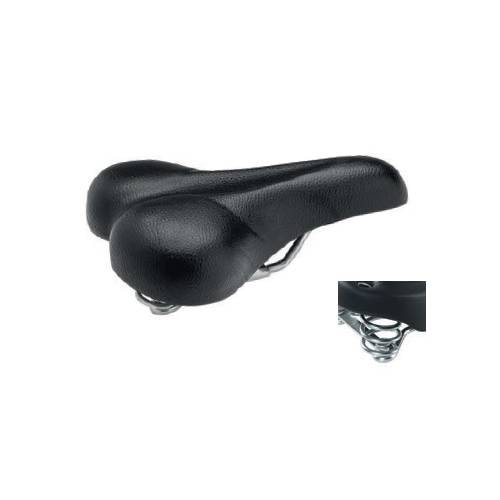 SELLA CICLO CITY IMBOTTITA PU CON MOLLE