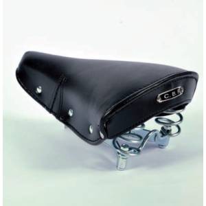 SELLA CICLO SPORT LUSSO FUSTO MOLLEGGIATO STRETTA *NERO*