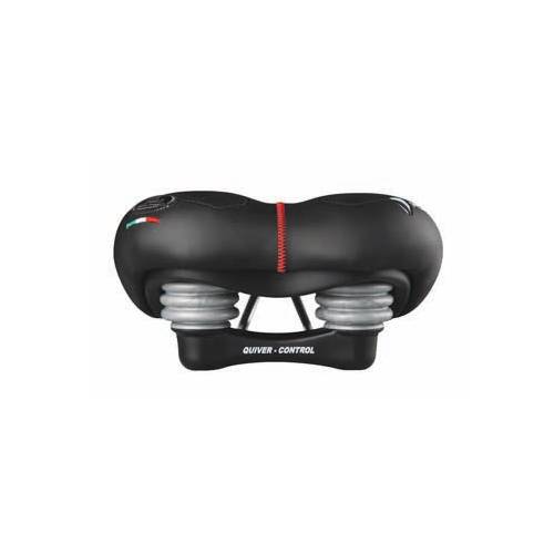 SELLA CICLO VELA 250x190 CON FORO CON ELASTOMERI SENZA MORSETTO - MONTEGRAPPA "Vela"