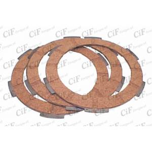 SERIE DISCHI FRIZIONE PIAGGIO VESPA PK50 PER FRIZIONE A 6 MOLLE - FERODO FCD0507