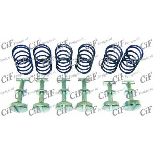 SERIE PERNI COMPLETI DI MOLLE PER FIANCATINE LATERALI PIAGGIO 50 CIAO PX/TEEN