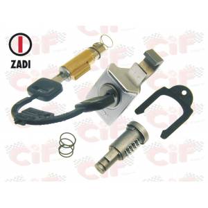 SERRATURE PIAGGIO CON GUIDA 4mm. VESPA 125/150/200 1978[]1984
