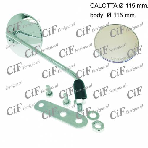 SPECCHIO DESTRO PIAGGIO VESPA CROMATO