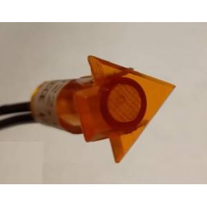 SPIA ARANCIONE 12v. FRECCE