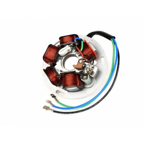 STATORE PIAGGIO 125/150 VESPA PX A PUNTINE SENZA BATTERIA CON FRECCE - RMS