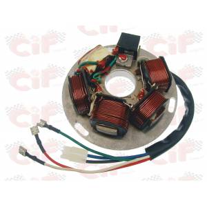 STATORE PIAGGIO 125/150/200 VESPA PX ARCOBALENO SENZA AVVIAMENTO ELETTRICO - MAGNETI MARELLI