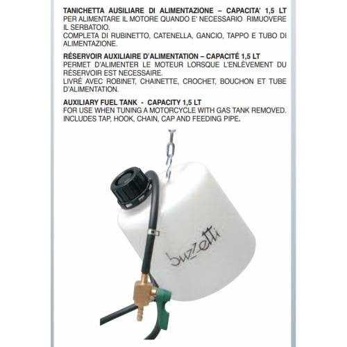 TANICA BENZINA AUSILIARE DI ALIMENTAZIONE 1