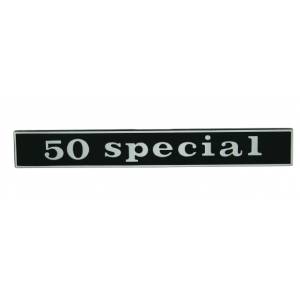 TARGHETTA "50 special" POSTERIORE PIAGGIO 50 VESPA Special 1973]