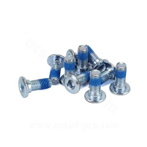 VITE FISSAGGIO DISCO FRENO 8x20mm. TESTA A BASE PIATTA CON BORDO CENTRAGGIO YAMAHA 50 AEROX