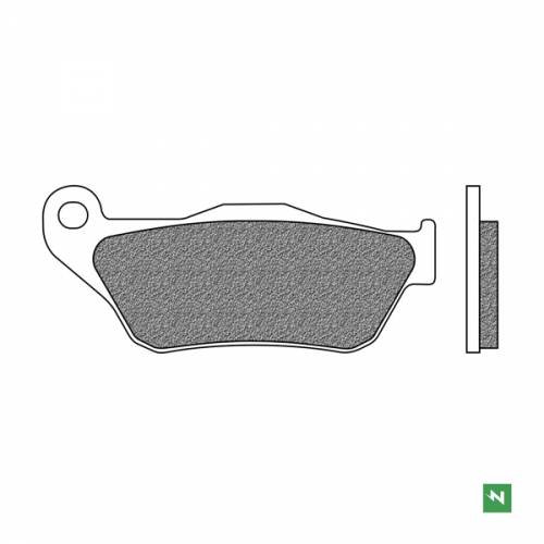 COPPIA PASTIGLIE FRENO - NEWFREN FD0396BE1