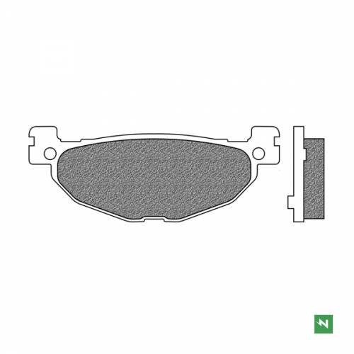 COPPIA PASTIGLIE FRENO - NEWFREN FD0378BE1 Scooter Elite