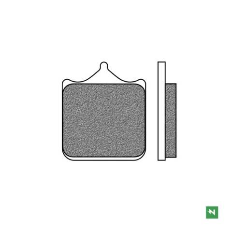 SERIE PASTIGLIE FRENO - NEWFREN FD0305TS1 Sint Road Touring