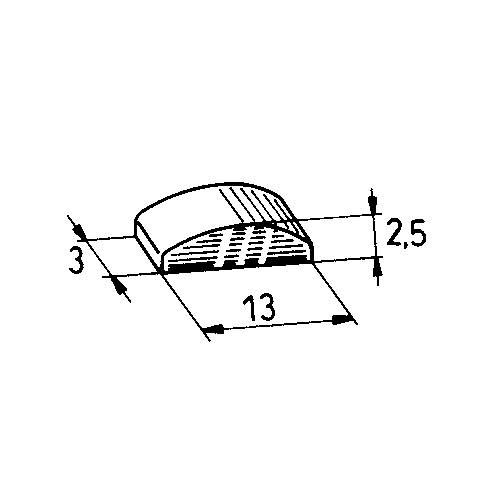 CHIAVELLA VOLANO 3x2,5x13