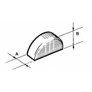 CHIAVELLA VOLANO 4x6,5mm.