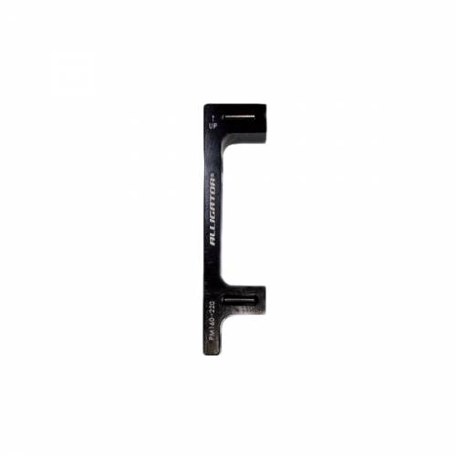 ADATTATORE PINZA FRENO CICLO FISSAGGIO SUPERIORE ANTERIORE DA 160mm. A 220mm.