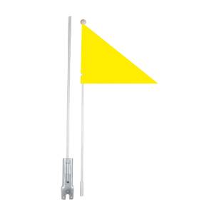 BANDIERINA DI SICUREZZA PER CICLI BIMBO *GIALLO*