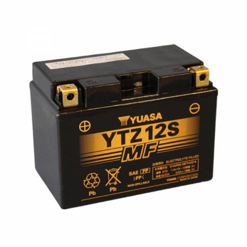 BATTERIA YTZ12S 12V 11Ah SIGILLATA PRECARICATA - YUASA YTZ12S