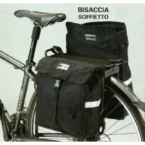 BORSA A BISACCIA SOFFIETTO *NERA*