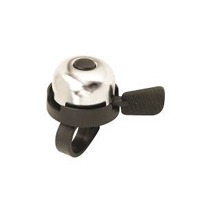 CAMPANELLO DIN-DIN d.38mm. AZIONAMENTO CLASSICO *CROMATO*