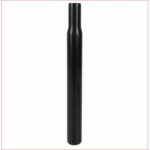CANNOTTO REGGISELLA 28,6x330mm. ACCIAIO *NERO*