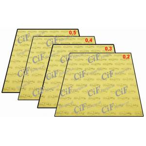 CARTA GUARNIZIONI IN KIT 0,2/0,3/0,4/0,5mm 480x480mm.