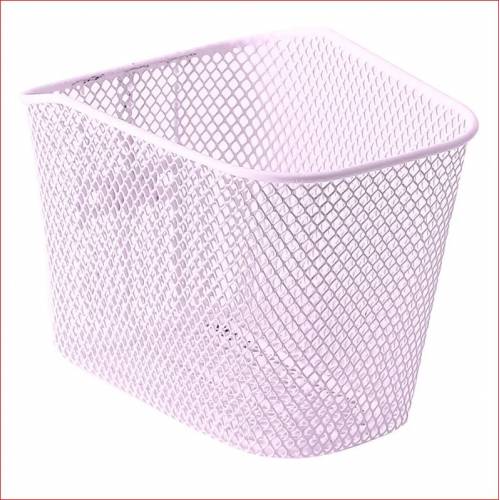 CESTINO ANTERIORE IN RETE 20x16,5x16,5 ATTACCO AL PIANTONE *ROSA*