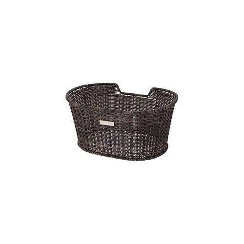 CESTINO ANTERIORE INTRECCIATO CON FILI IN PLASTICA 40x30x19cm. - BRN Liberty