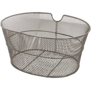 CESTINO ANTERIORE OVALE IN RETE SENZA GANCI *GRIGIO*