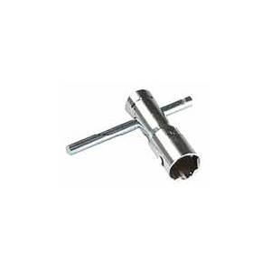 CHIAVE CANDELA es.21x18x16mm. 3 ESAGONI CON MANICO