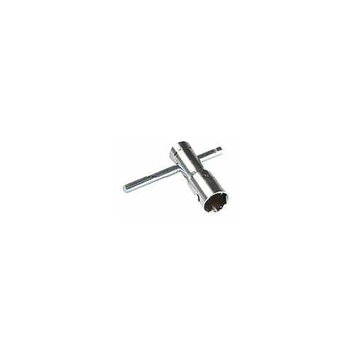 CHIAVE CANDELA es.21x18x16mm. 3 ESAGONI CON MANICO