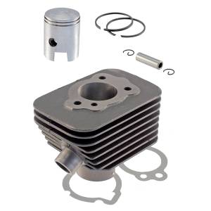 CILINDRO COMPLETO PIAGGIO CICLOMOTORI d.38,4mm. SPINOTTO 10mm. - EVOK