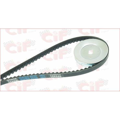 CINGHIA PIAGGIO CIAO DENTATA CON PULEGGIA d.70 IN KIT