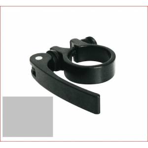 COLLARINO REGGISELLA 34,9mm. *ARGENTO* CON BLOCCAGGIO RAPIDO