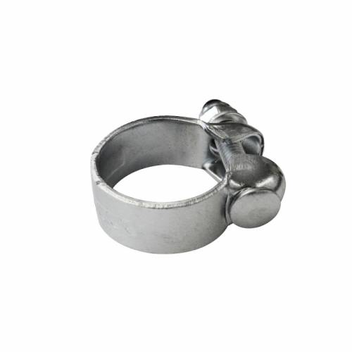 COLLARINO REGGISELLA ACCIAIO d.25,4x19mm. CON BULLONE
