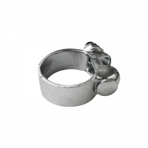 COLLARINO REGGISELLA ACCIAIO d.25x14mm. CON BULLONE