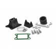 COLLETTORE ASPIRAZIONE INCLINATO X360 d.21/24,5 E LUNGHEZZA 27 IN FKM COMPLETO DI VALVOLA LAMELLARE PER ENDURO CON MOTORI DERBI