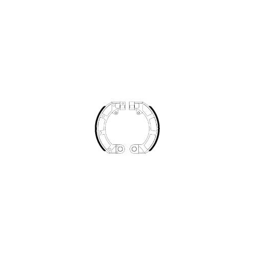 COPPIA GANASCE FRENO FERODO FSB891A