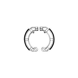 COPPIA GANASCE FRENO PIAGGIO 125/150/200 VESPA PX - PIAGGIO