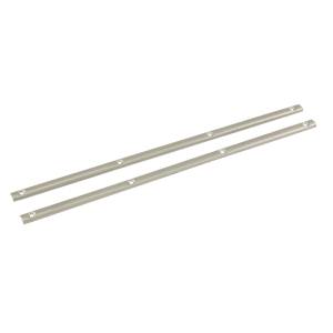 COPPIA LISTELLI FISSA TAPPETINO CENTRALE PIAGGIO VESPA PX 1^ SERIE