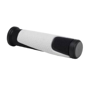 COPPIA MANOPOLE 125mm. *NERO BIANCO* - WAG Double-D