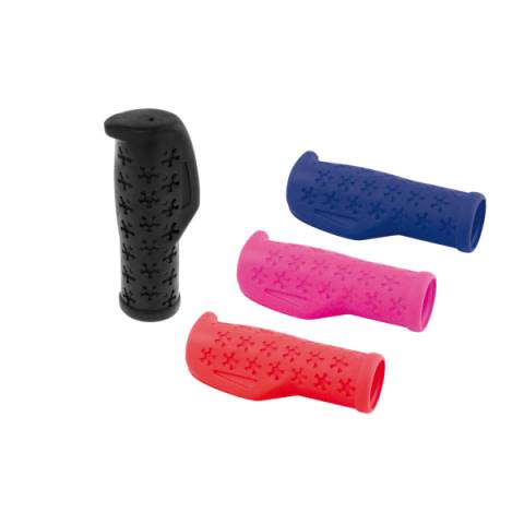 COPPIA MANOPOLE CICLO BIMBO d.22x90mm.  *ROSA*