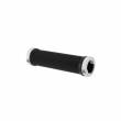 COPPIA MANOPOLE CICLO MTB d.22x120mm. LOCK RING *BIANCO* - WAG Gripper