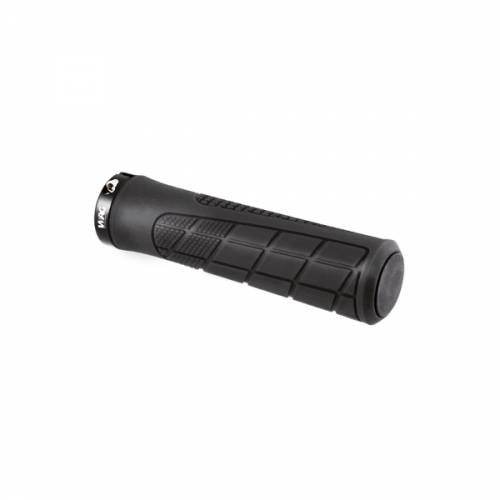 COPPIA MANOPOLE CICLO MTB d.22x120mm. LOCK RING PRO *NERO* - WAG Mtb Pro