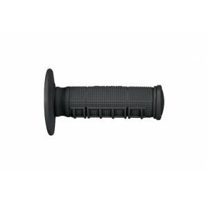 COPPIA MANOPOLE UNITY HALF WAFFLE l.115mm. *NERO*