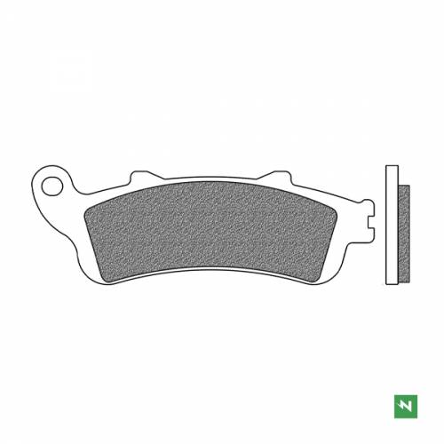 COPPIA PASTIGLIE FRENO - NEWFREN FD0254BT1 Road Touring